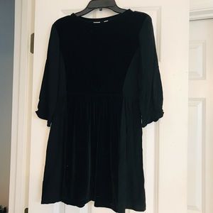 Gap Black Velvet Dress, Size M(8/9)